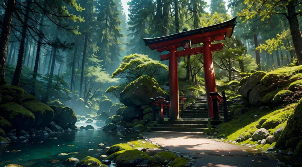 The tree、forest、the woods、musgo