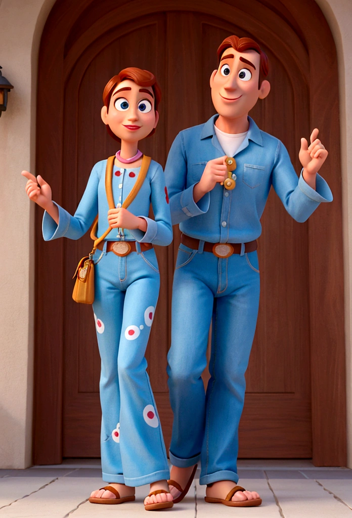 Um homem estilo disney pixar, alta qualidade, melhor qualidade