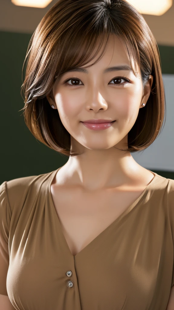 beautiful-japanese-woman-30-years-old-medium-short-length-brown-hair