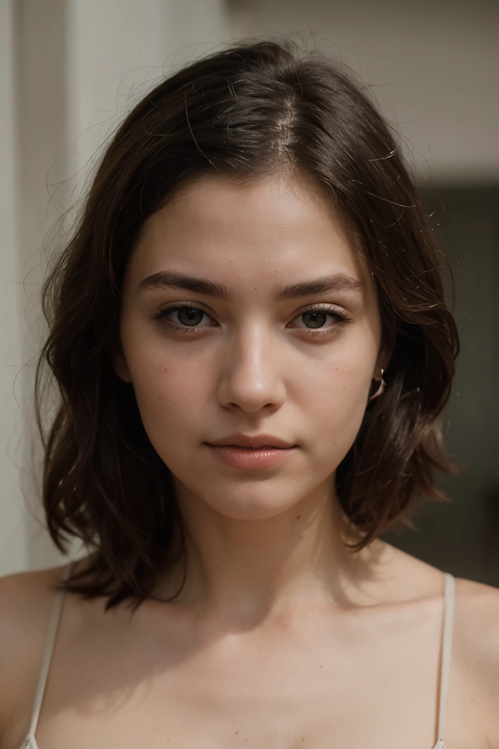photography of a 20yo woman, perfect face, masterpiece, headshot, portrait, formal