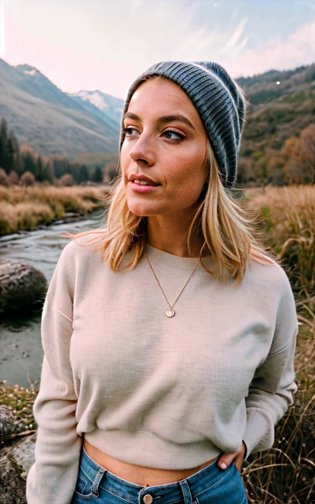 photorealistic, best quality, super detailed, Belle femme, photo de selfie, Haut du corps, seulement, porter un pull, en plein air, (nuit), montagnes, Real nature, stars, lune, (joyeux, heureux), sac de couchage, gants, pull-over, bonnet, lampe de poche, forest, rochers, river, bois, smoke, Brouillard, ciel clair, style analogique, regarder le spectateur, Texture de la peau, grain de film, fermer, ultra haute résolution, Meilleure ombre, brut, LUT Instagram
Info