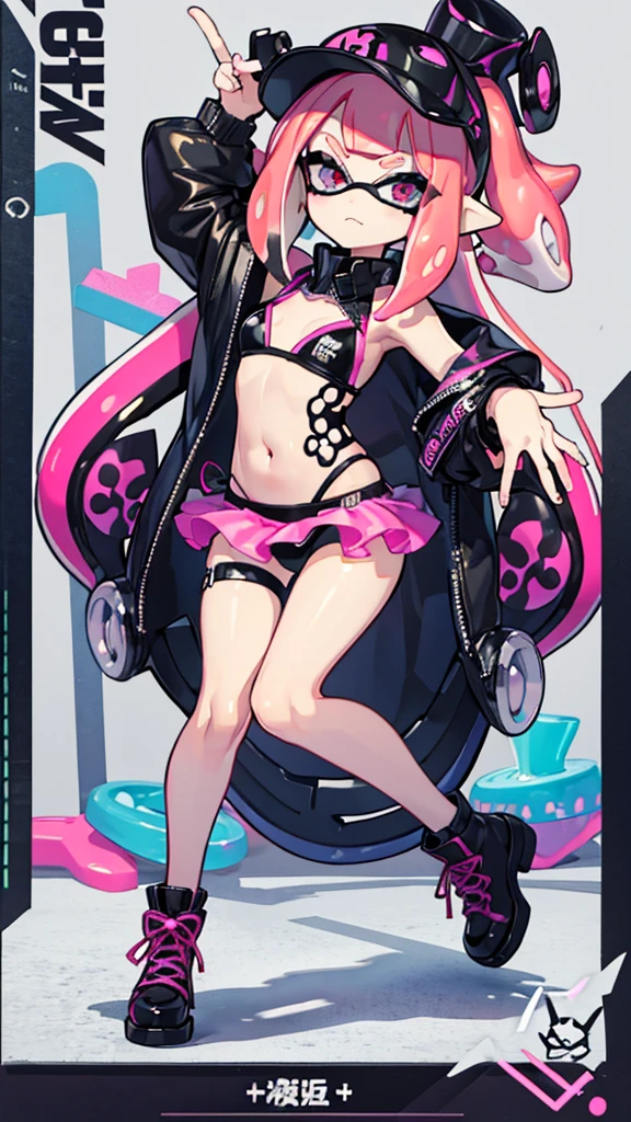 3D Images、Splatoon Inkling Girl 1/7 scale figure、Product sample image、Figures with interchangeable outfits、Supervised by Nintendo、ta Clothing、Gothic Clothing、Swimwear、