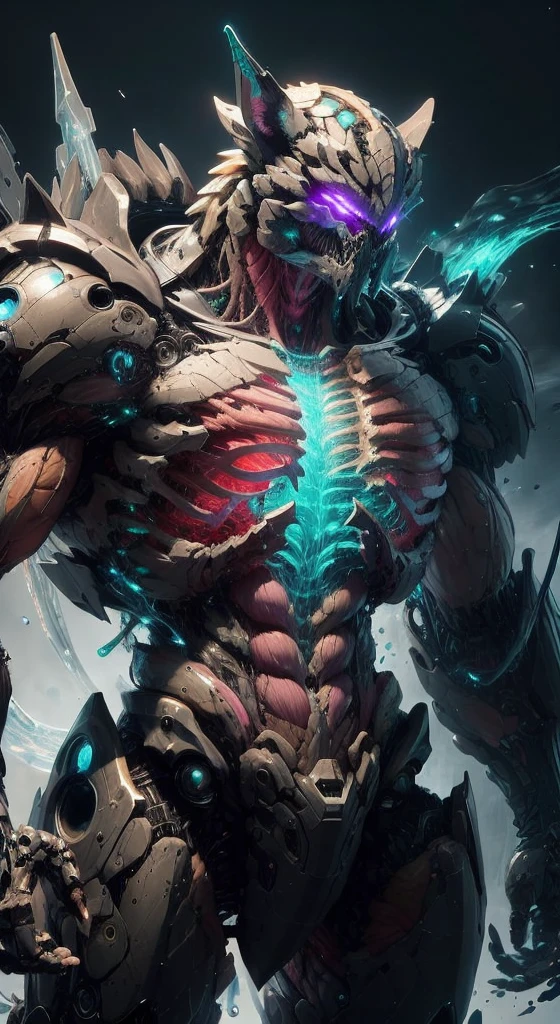 of尾巴ed, ultra-of尾巴ed, masterpiece, 8k wallpaper,(bio Mecha:1.5),(Mecha:1.4),
, (muscle:1.3), (muscle tissue:1.5), (colorful Mecha:1.4)
(dramaticangle:1.3),(Dynamic Angle,:1.2), (Mecha ofsign (of):1.6), (mdof:1.3),
, No humans, 黑色Mecha,Wears a black loincloth，人形monster,  Big Tail, 独自of, Mecha, Science fiction, 永恒of, Luminescence, teeth, nails, White eyes, monster, 簡單of背景, sharp teeth, English text, nail，saliva，Lots of saliva