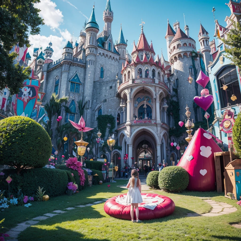wonderland VR festival villeage no pepole