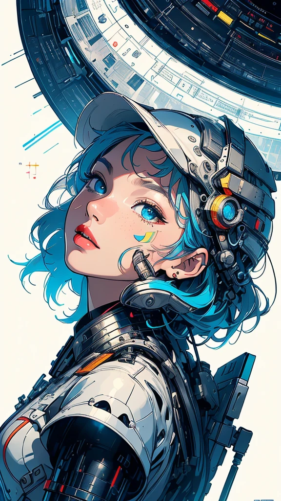 (((masterpiece, highest quality))),(((solo:1.2))),(((1girl:1.2))),32k wallpaper, very detailed, poster, vintage science fiction,(((((geometric cinematic movie poster))))), (bauhaus), shape,(((abstract))),(mid century modern),movie poster,(((((portfolio))))),(((((Close-up))))),(((((bust up))))),((((more various angle)))),(((highlight))),Vast landscape,((((heterochromia)))),(((complete. detailed face))),(((Extremely talented))),(((((most complicated machine))))),((Overall colorfully))