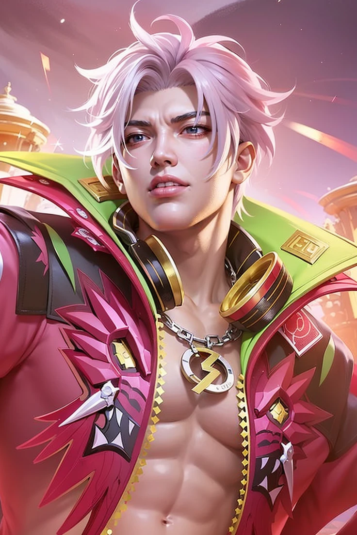 a man in a white suit and red scarf holding a sword, son of sparda, handsome guy in demon slayer art, key anime art, keqing from genshin impact, ig model | artgerm, rossdraws 1. 0, rossdraws 2. 0, sakimichan frank franzzeta, heise jinyao, rossdraws digital painting