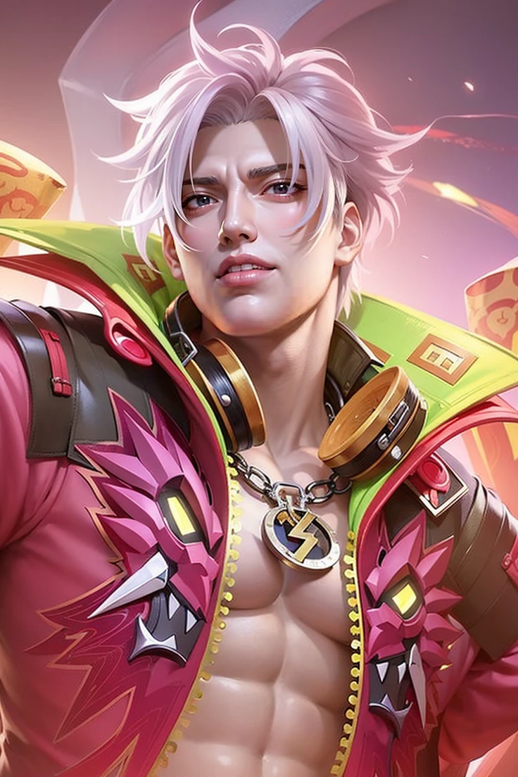 a man in a white suit and red scarf holding a sword, son of sparda, handsome guy in demon slayer art, key anime art, keqing from genshin impact, ig model | artgerm, rossdraws 1. 0, rossdraws 2. 0, sakimichan frank franzzeta, heise jinyao, rossdraws digital painting