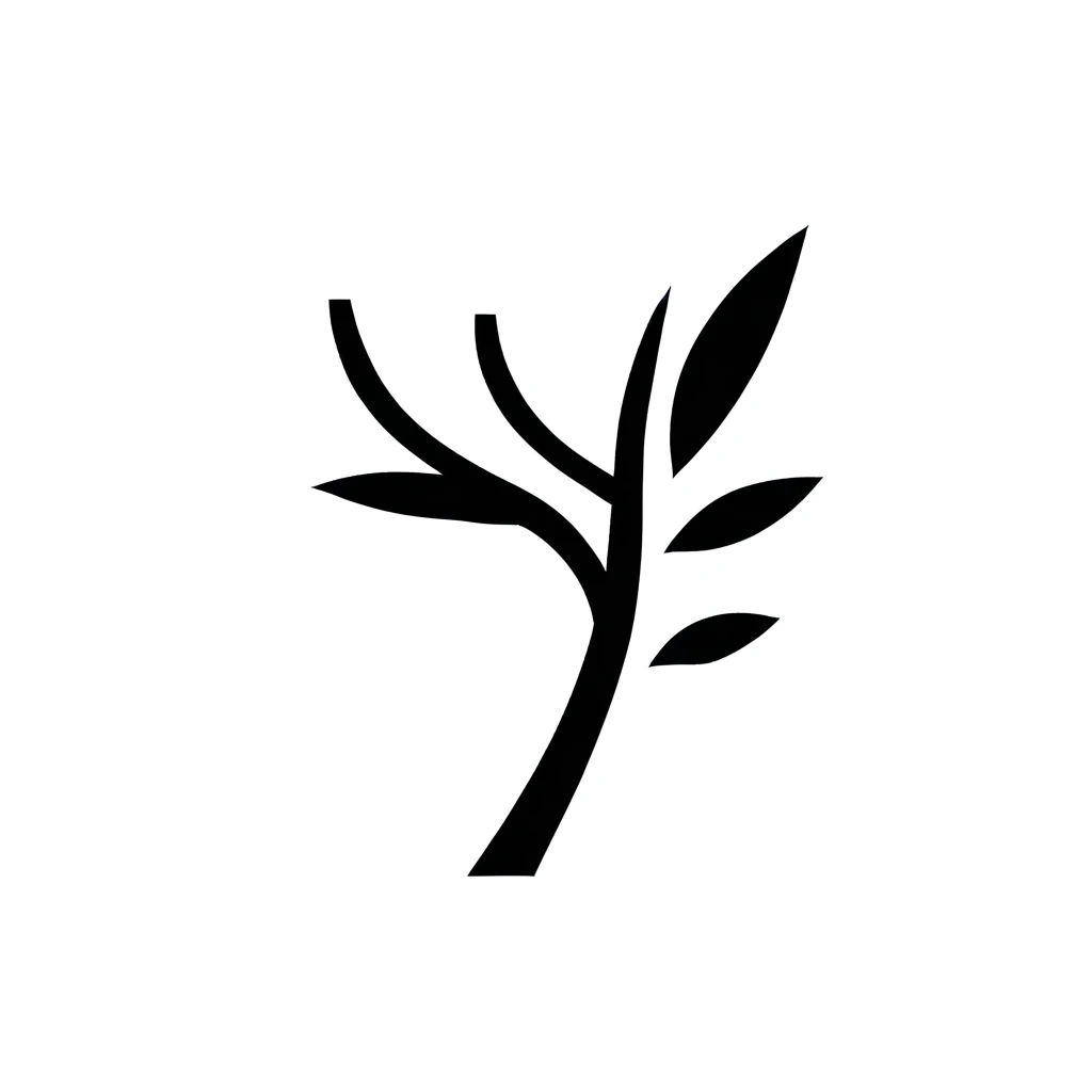 logo_l, (((Abstract:1.5))),(((very simple:1.5))),only black, only strokes,Conceptual art, Minimalism, Pop art, Cubism, simple stroke of tree, integrate simple stroke of earth, transparent background, simple background, Surrealism