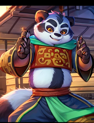 furry, kung fu panda character, Zhen, Zhen from kung fu panda