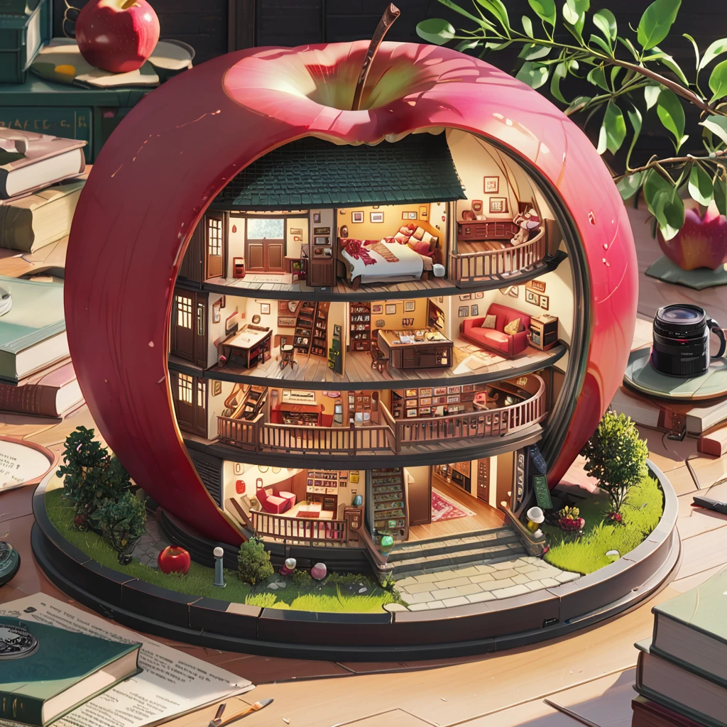 ((anime:1.4,illustration)),(masterpiece, top quality, best quality),(ultra-detailed, absolutely resolution),((16k, high res)),

(((a miniature of a model of a house inside an apple, incredibly detailed, a microscopic photo, photorealism))

((cosy lofi illustration:1.4)), ((anime:1.4, illustration)),(masterpiece, top quality, best quality),(ultra-detailed, absolutely resolution),((16k, high res)) BREAK {lofi art, style of Laurie Greasley, style of Makoto Shinkai, anime aesthetic}, BREAK { (produces images with information than 40 million pixels with cinematic-like detailed textures shot on a Sony SLR).}