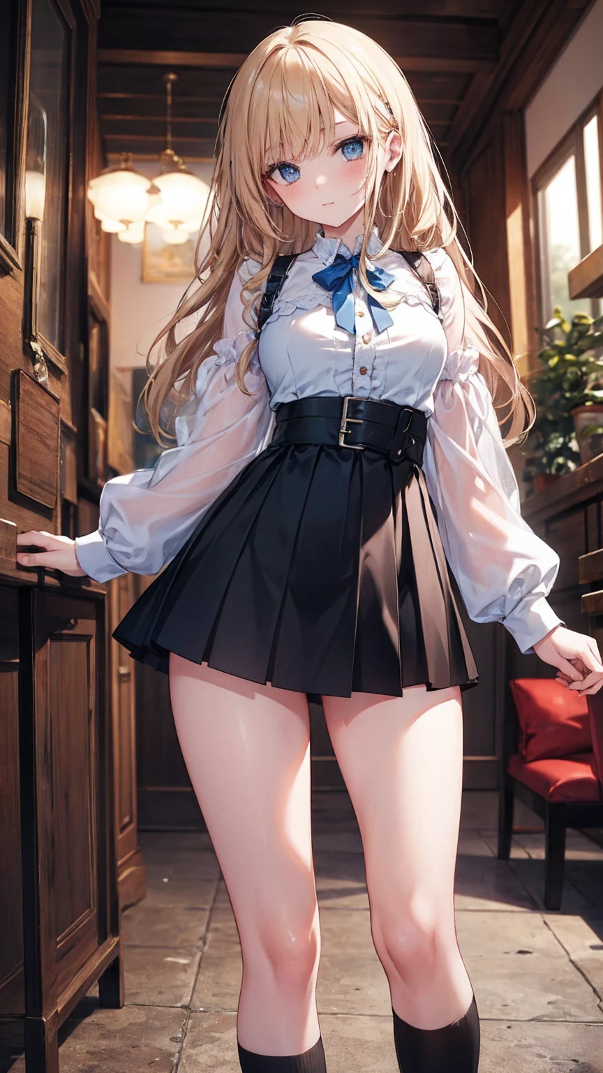 masterpiece, Highest quality,Super detailed, Gal,mini skirt,Cowboy Shot