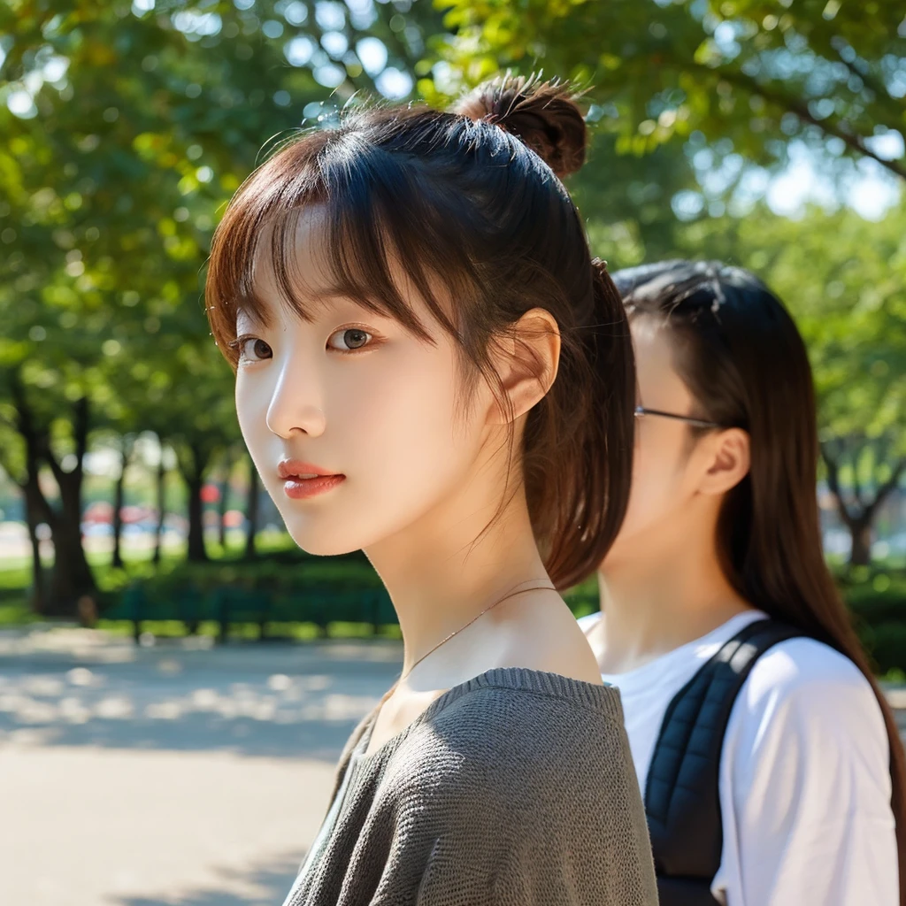 Sunshine Girl,lol,Park Background