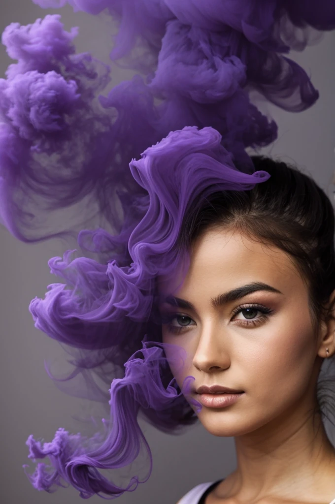 purple smoke