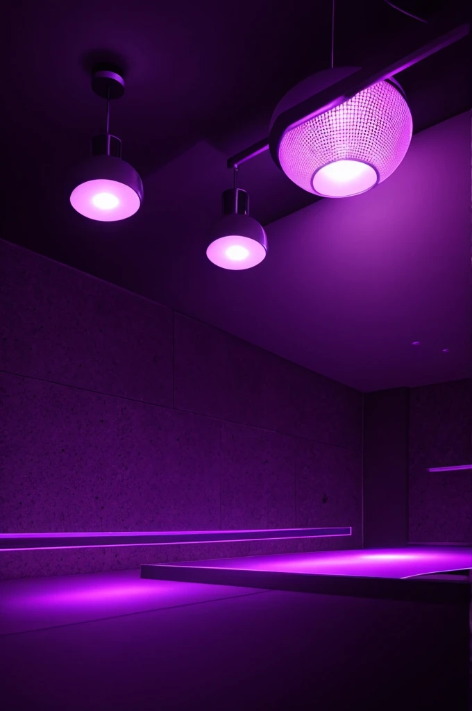 purple lighting