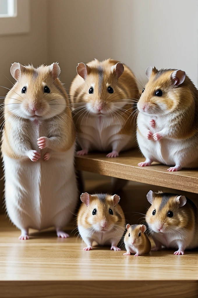 hamster family