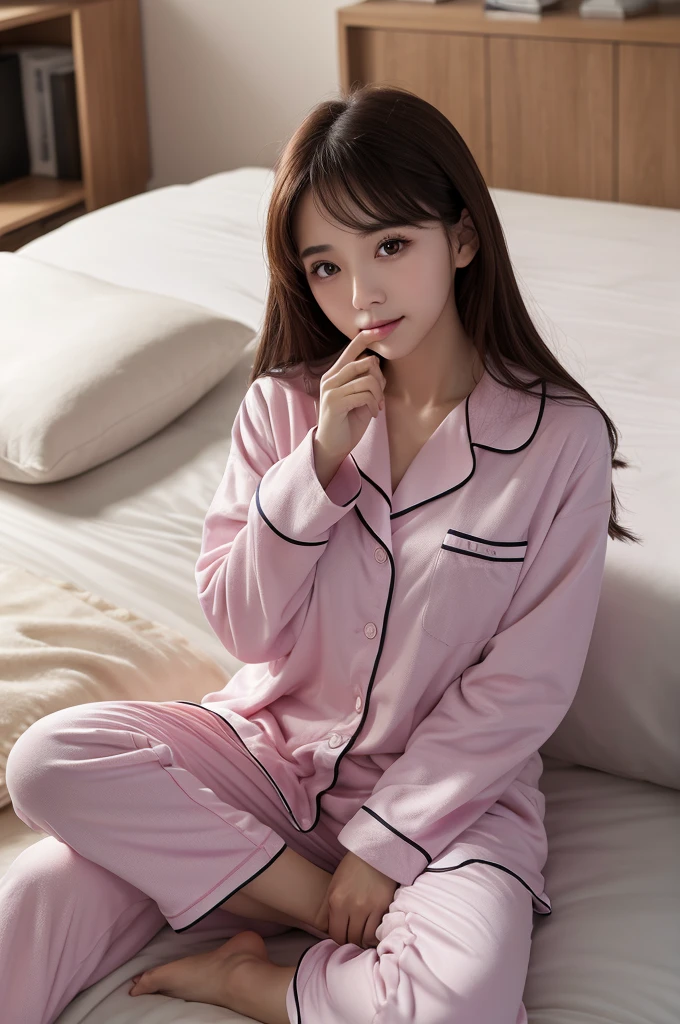 Ultra HD、Ultra high definition、Noise Reduction、perfection、Image quality adjustment、balance、girl、pajamas