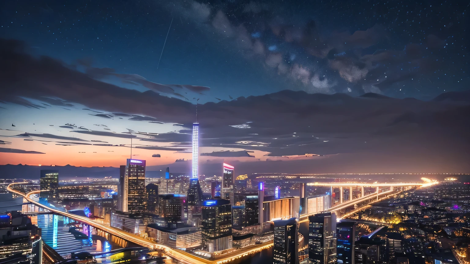(best quality, masterpiece, ultra detailed, ultra high res, photorealistic, raw photo, absurdres, absolutely resolution), (no people:1.4), (night:1.4), (neon city:1.3)
