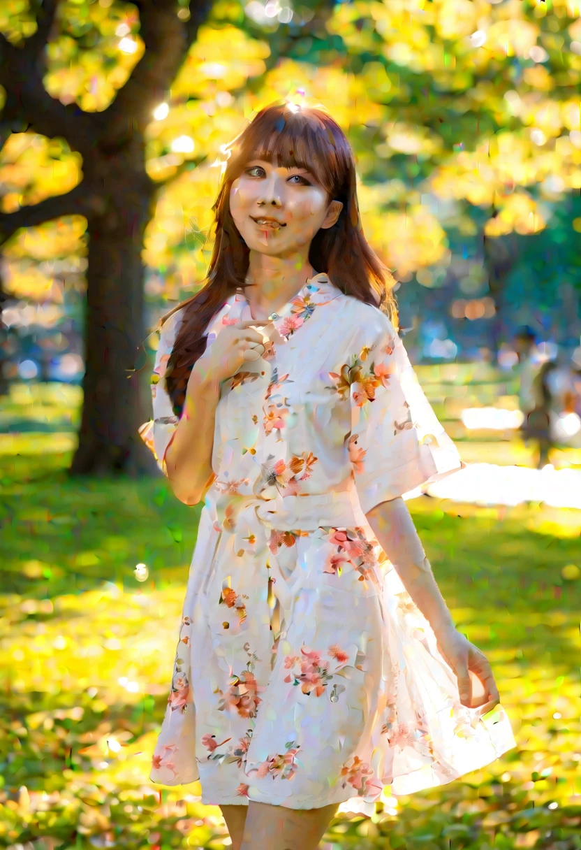 sunshine japanese girl,lol,Park Background