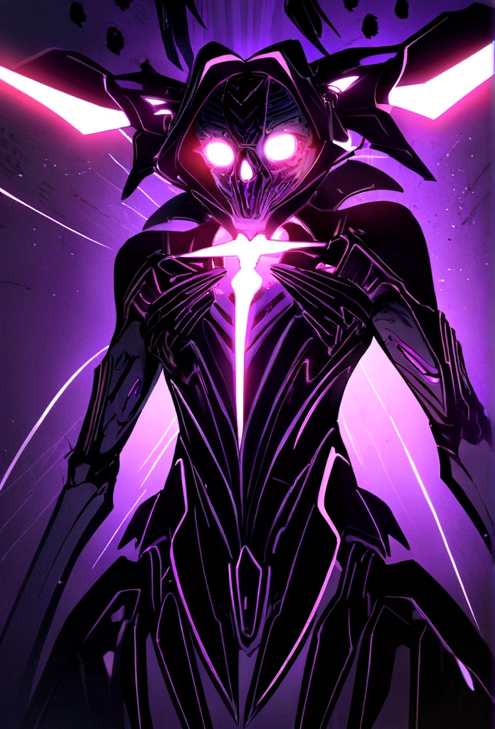The Fallen Cosmic Angel, Glowing light eyes, biomechanical, Odd, creepy, Nightmarish, Very bright colors, light particles, With glowing light, archive, Art Wallpaper, UHD wallpaper