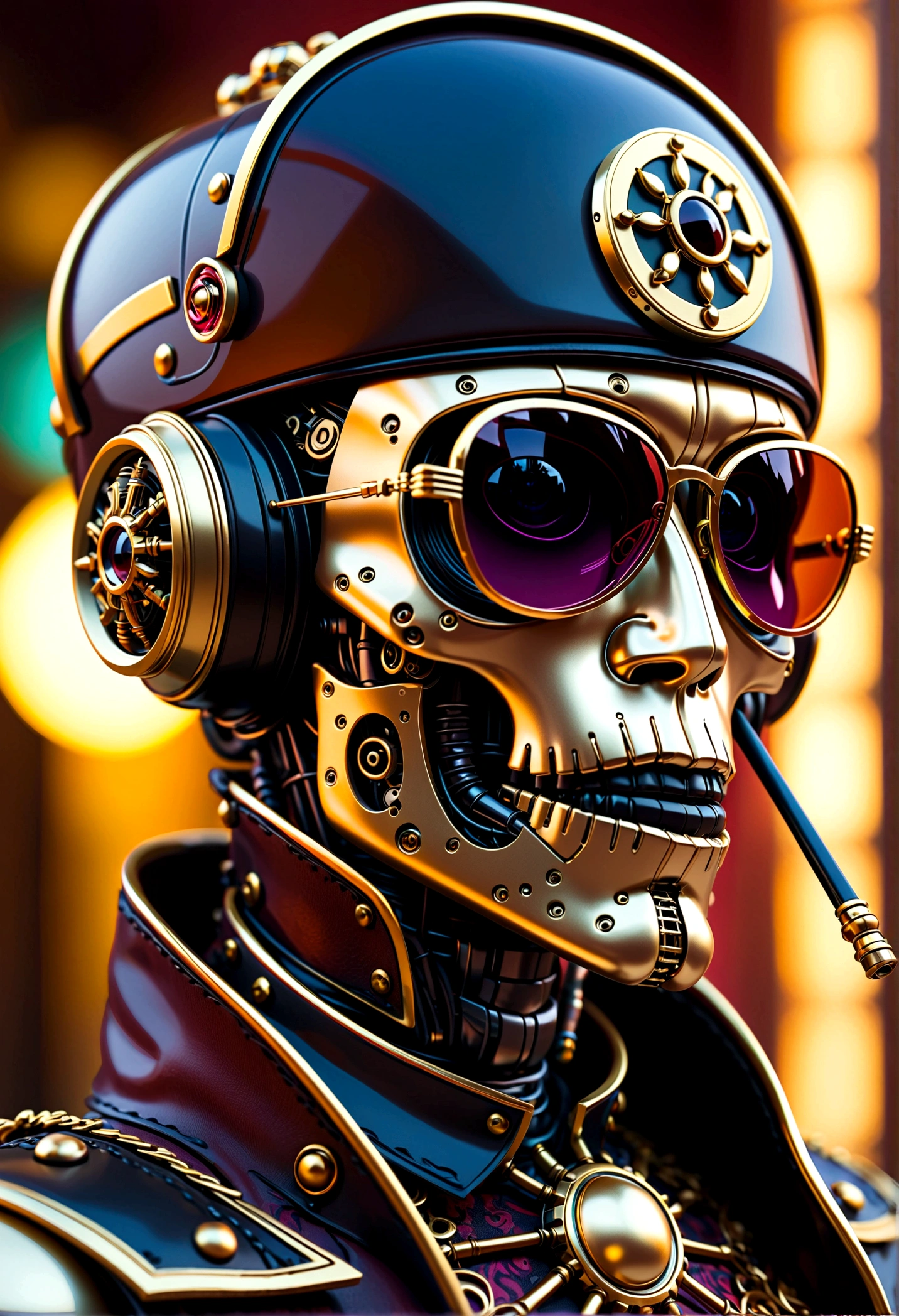 Pirate Punk Robot, Eye patch