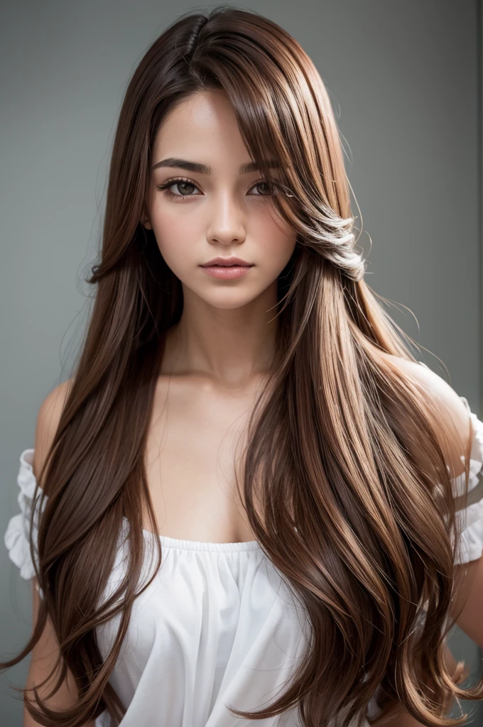 Uma de cabelo cacheado
