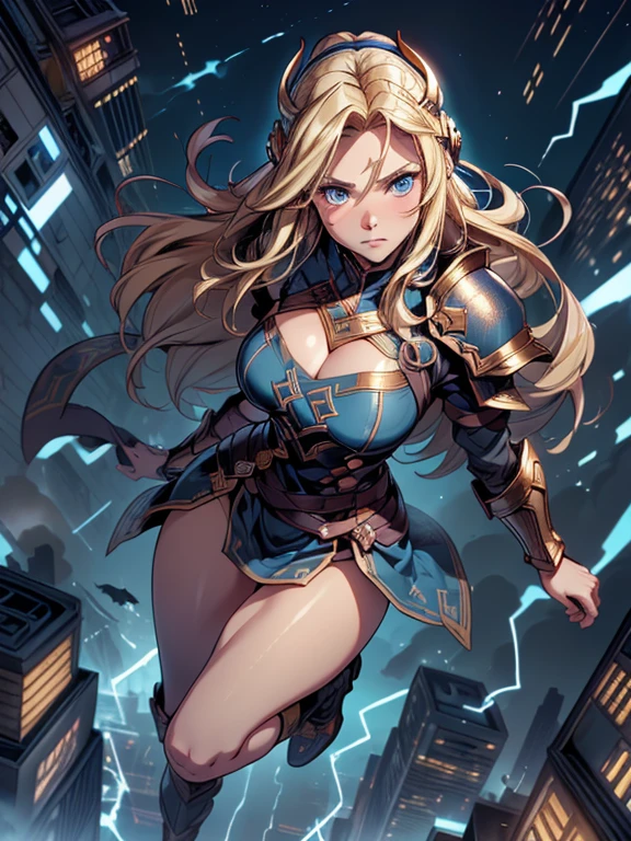 (masterpiece:1.2, best quality:1.2, beautiful, high quality, highres:1.1), detailed, extremely detailed 4K, perfect eyes, perfect face, perfect lighting, <lora:tool_addDetail:0.15>,(1girl, solo, adult female, mature female),
<lora:style_joltTech_(jolttech--excessive energy--scifi):0.95>, excessive energy, lightning,
smile, makeup, jolttech crown, sleeveless, muscular, jolttech ball-gown, jolttech queen, fancy garden background, mansion background, outside, blue sky, sunny, glowing breasts, royalty, jewelry, necklace, v-neck, hands, together, standing, side slit, glowing breasts,
