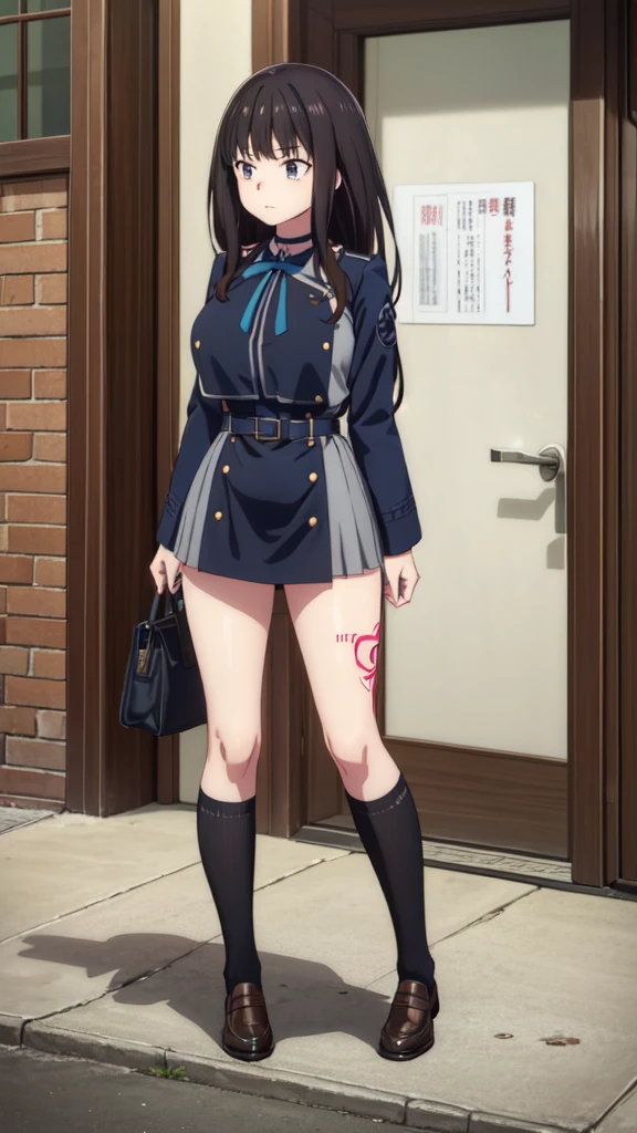 1boy, blonde, blue eyes, smiling, brown air force coat, black booty shorts, military boots, thigh highs, usa