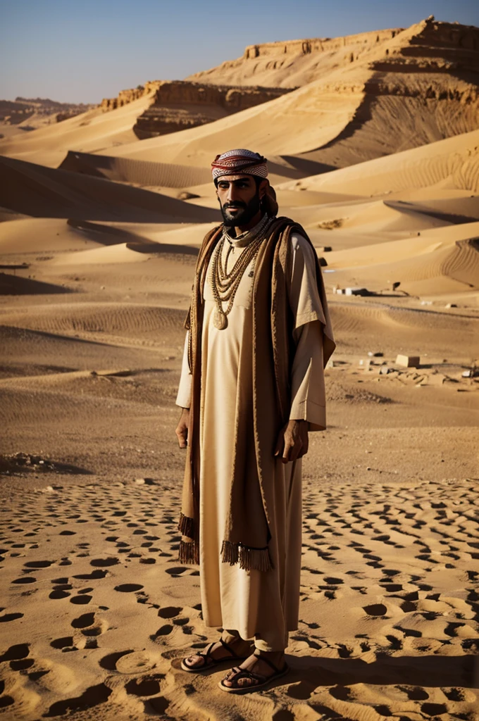 Bedouin man in the desert