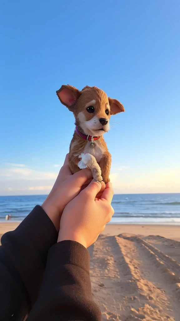 Juju et son petit chien