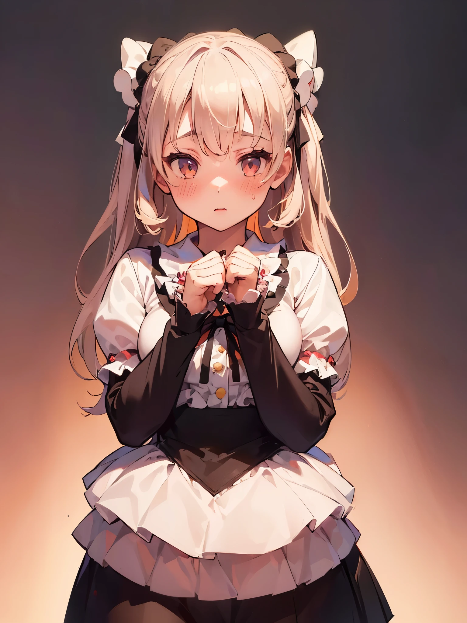 NSFW,(One young girl:1.5),(Lolita:1.5),Sailor suit,Micro Mini Skirt,(Perfect hands),(Perfect Anatomy),(masterpiece),(Highest quality),School,Embarrassed,blush