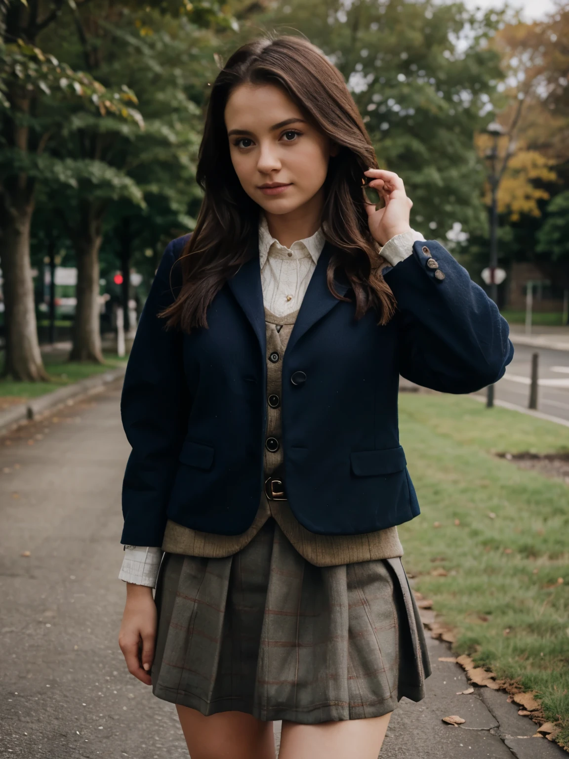 Girl with Irish Clothing 