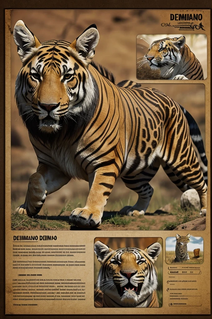 Crear un animal legendario para cada departamento de bolivia