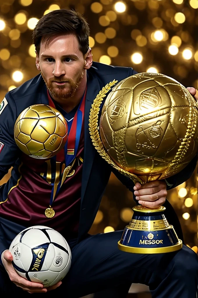 Messi 9 balones de oro 