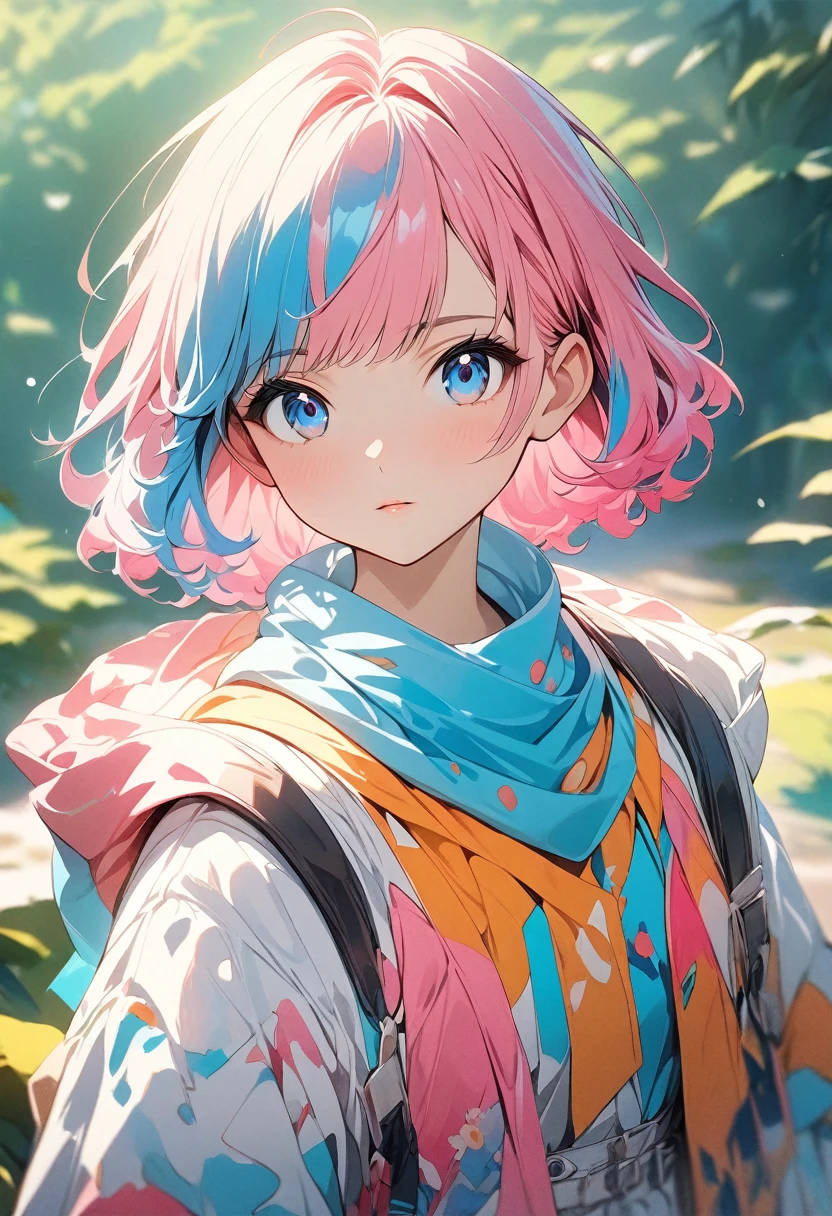 Highest quality,anime,merge,colorful,Vibrant colors,figure,Art Style,Fantasy,Realistic,(masterpiece), (photograph_(Moderate):1.0),Smooth,Sharp focus,(male:1.1)