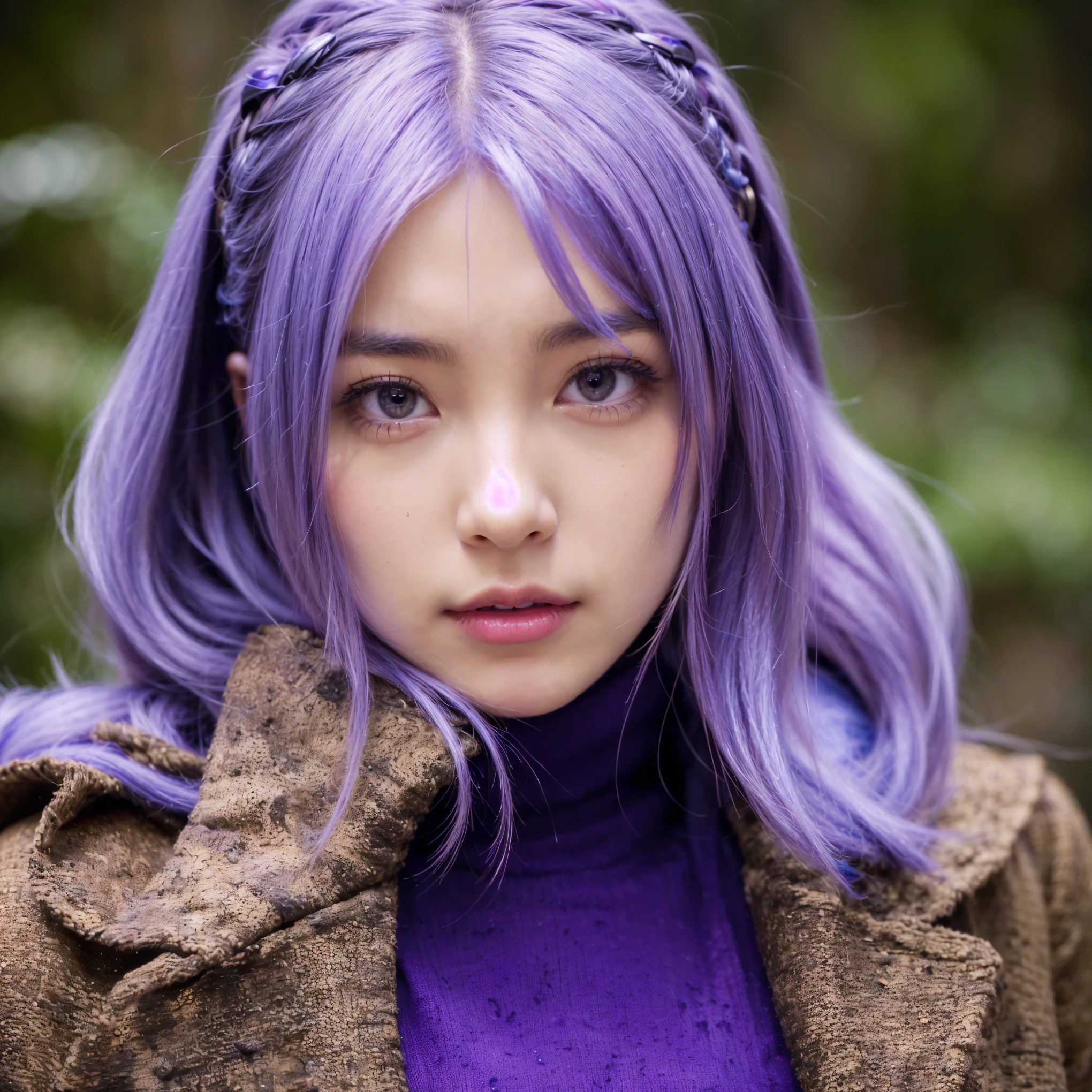8k,Realistic Photo, Realistic Skin Texture, Superrealism, (Warring States period of Japanese history, approx like mechanical :1.2), burnt field、arquebus,vivid textures,legs, gradation hair, japanese female soldier,(ultra beautiful face),((super realistic all textures)), ((super intricate all details)), full body shot, ultra sharp photo result, metallic color, scratch, Rust, weathering, steampunk, taken with Fuji film X-T30+Nokton. HDR10,Minimum of 4 pieces created