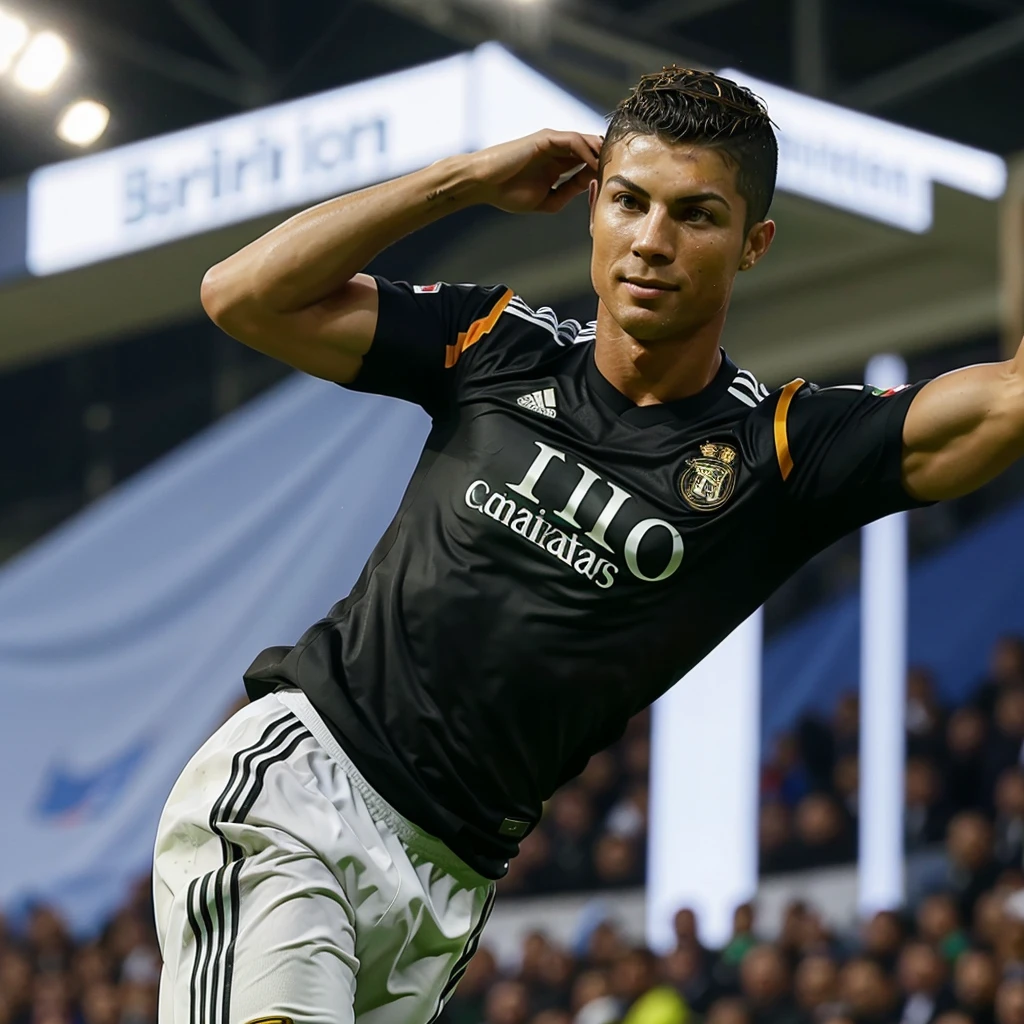Cristiano Ronaldo siendo el dictador de Alemania