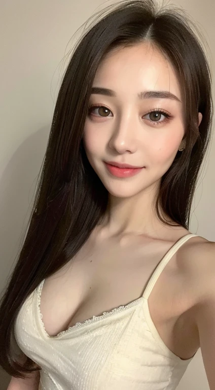 ((Best Quality, 8K, Masterpiece: 1.3)), 1girl, Slim Abs Beauty: 1.3, (Hairstyle Casual, Big Breasts: 1.2), Dress: 1.1, Super Fine Face, Delicate Eyes, Double Eyelids, Smile, Home