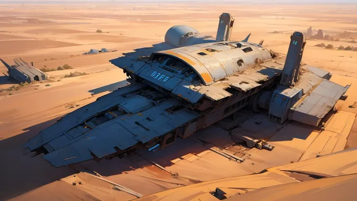 space aircraft, space ship, starship, desert, abadoned ship, disaster ship, abadoned structure, oval aircraft,