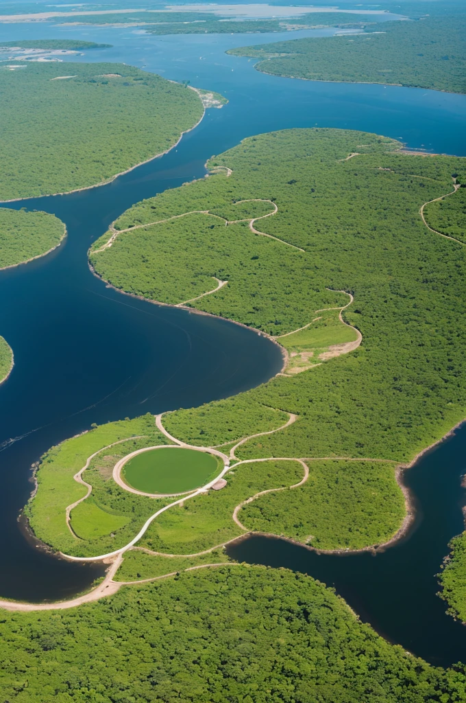 Crrie uma cartolina com o tema de Pantanal e imagens que referem-se a isso, with information and about the work, como "geographic location", "importance of the Pantanal in Brazil", "fauna e flora" e "meio ambiente". Maintaining seriousness but making it beautiful and attractive too.