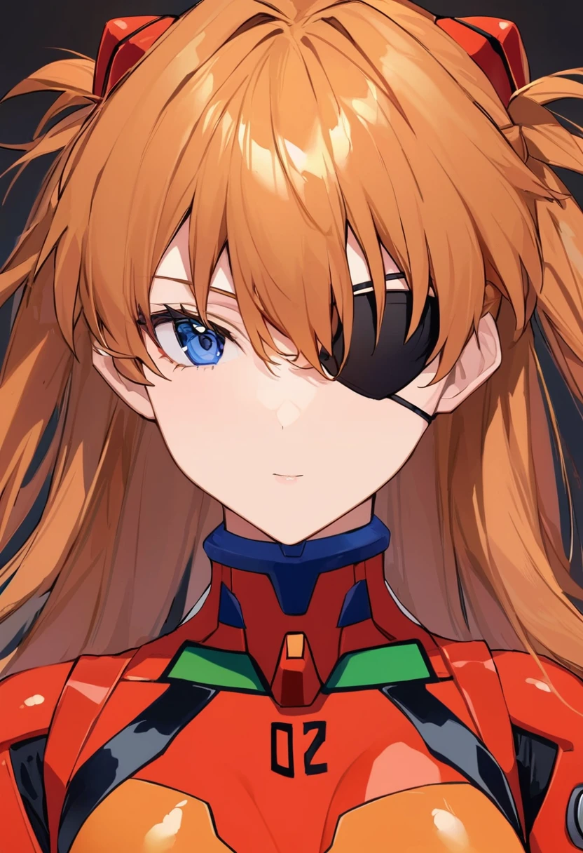 最好of质量, masterpiece,  Bodysuit, Neon Genesis Evangelion:_3.0_you_able_(no)_红色ofo, (eyepatch),白色of_background, Watching_leave, 1 Girl, reconstrution_of_Neon Genesis Evangelion, hair_Decorations, 红色of_Bodysuit, 独自of, closure_Mouth, neon_origin_Neon Genesis Evangelion, Zonglong_Asuka_langley, 简单of_background, cove红色of_clavicle, two_side_up, Plug set, upper_Body