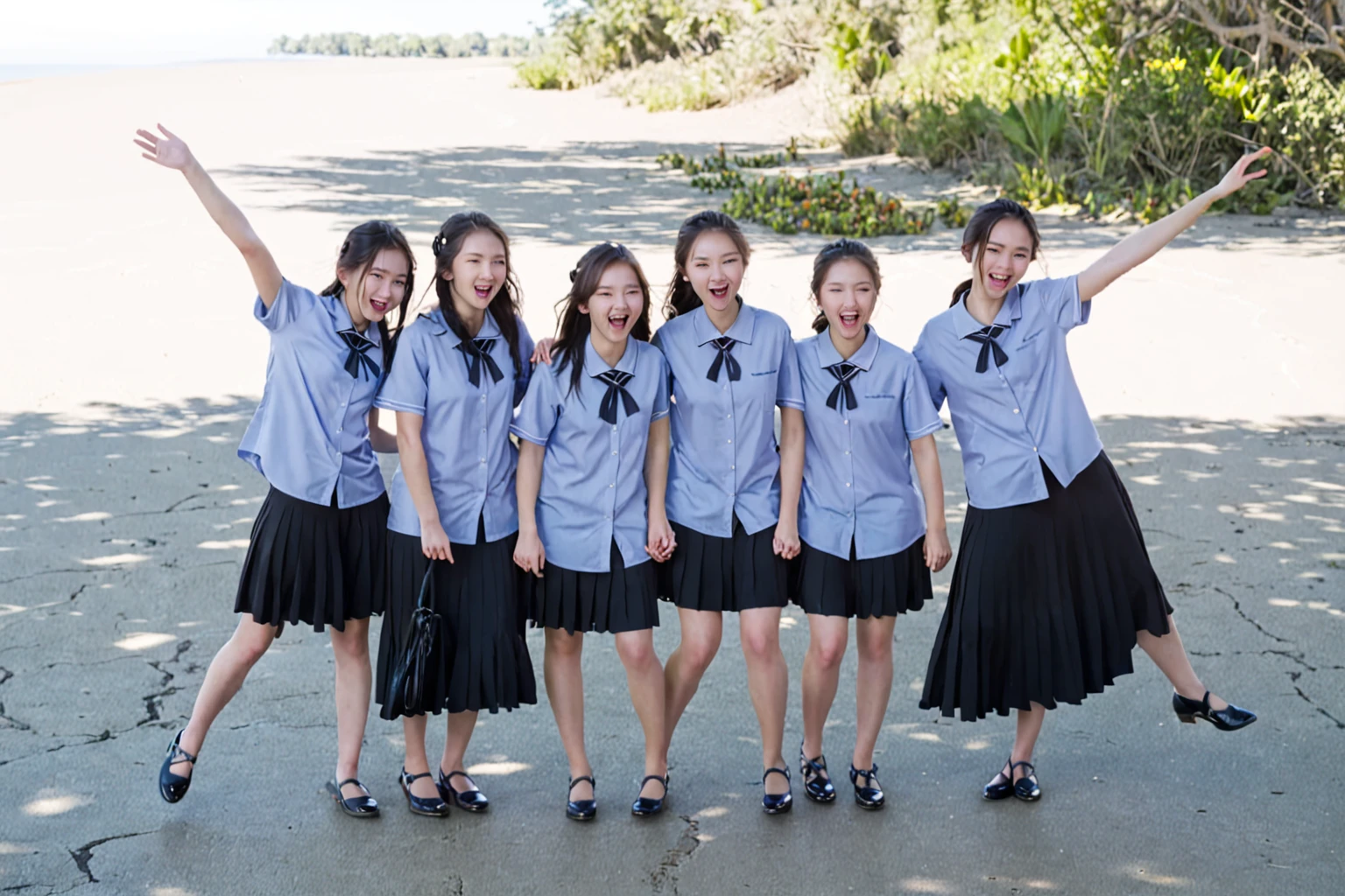 Six girls