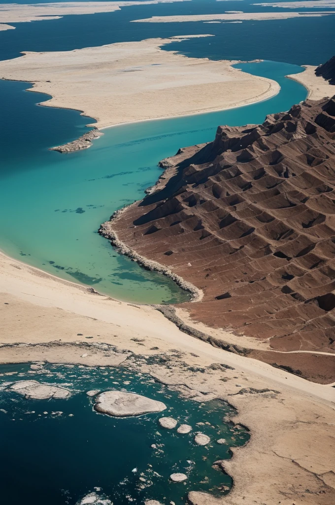 Make a planet Earth where all the water on the globe has dried up