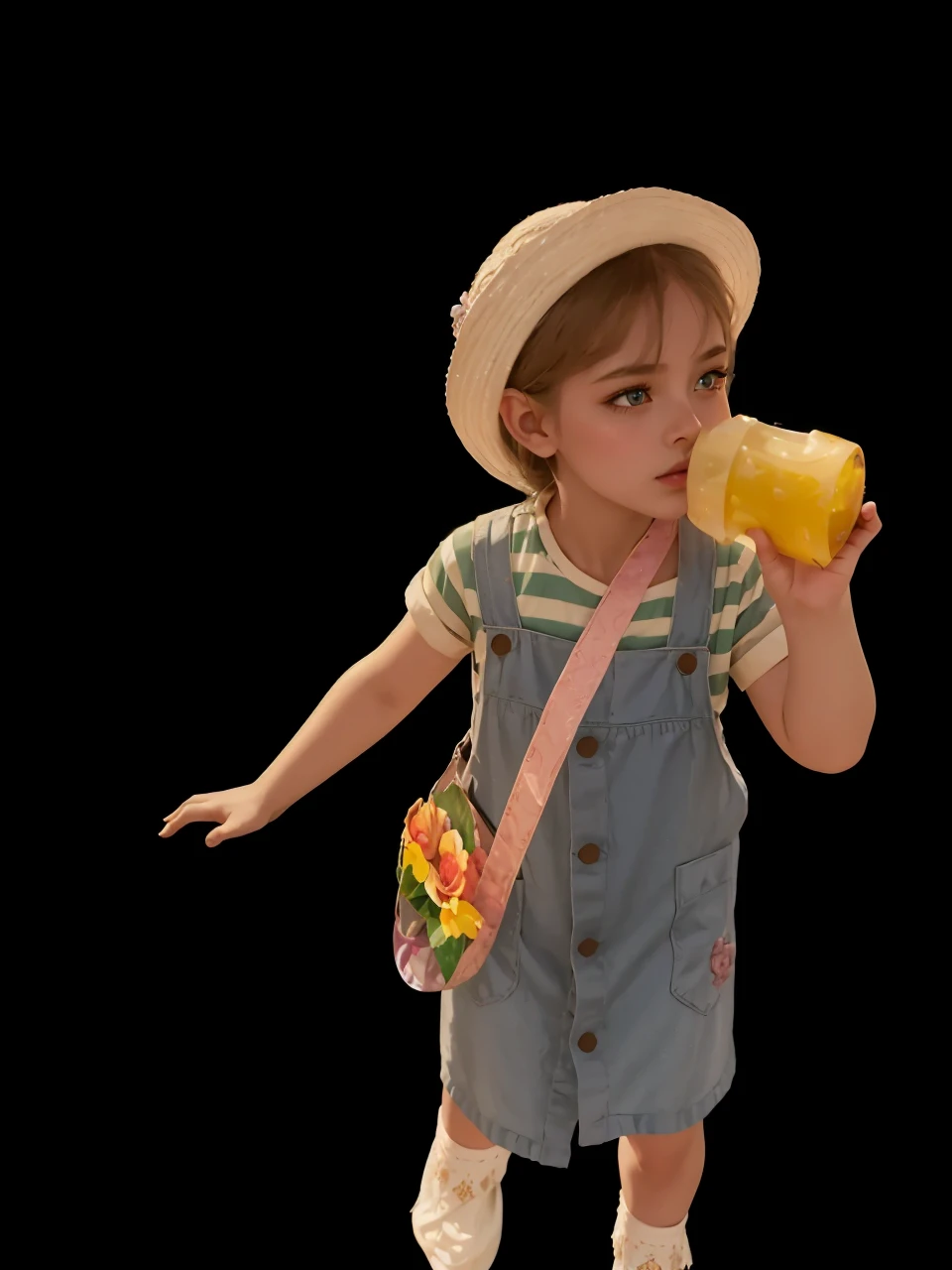 a young girl in a fantastical world, beautiful detailed eyes, beautiful detailed lips, extremely detailed face, long eyelashes, fantasy, surreal, magical realism, dreamlike, vibrant colors, dramatic lighting, cinematic, 8k, high resolution, masterpiece, photorealistic, intricate details, fairy tale, digital art