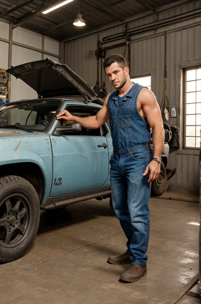 Donkey is a mechanic.