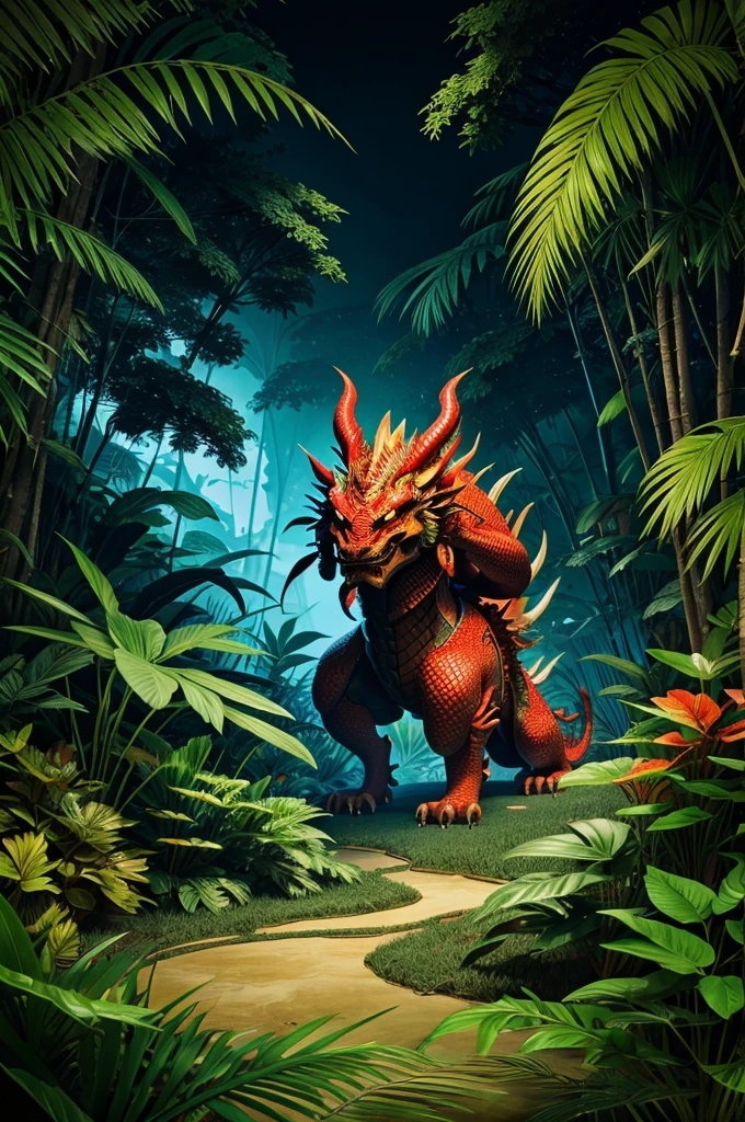Chinese dragon vs receptors same jungle.