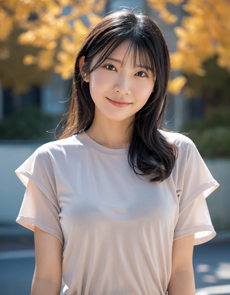 nswf,(wearing ,t-shirt:1.3),{{{{see through:1.5}}}},{{t-shirt are wet with water}},{erect nipples},Top quality, 1 beautiful Japanese woman, teen,high school student,(18 years old),medium hair, (Black hair:1.2), Ultra-realistic capture, Highly detailed, High resolution 16k close-up of human skin. Skin texture must be natural, With such detail that pores can be finely identified. Skin should look healthy, In a uniform tone. Use natural light and color,