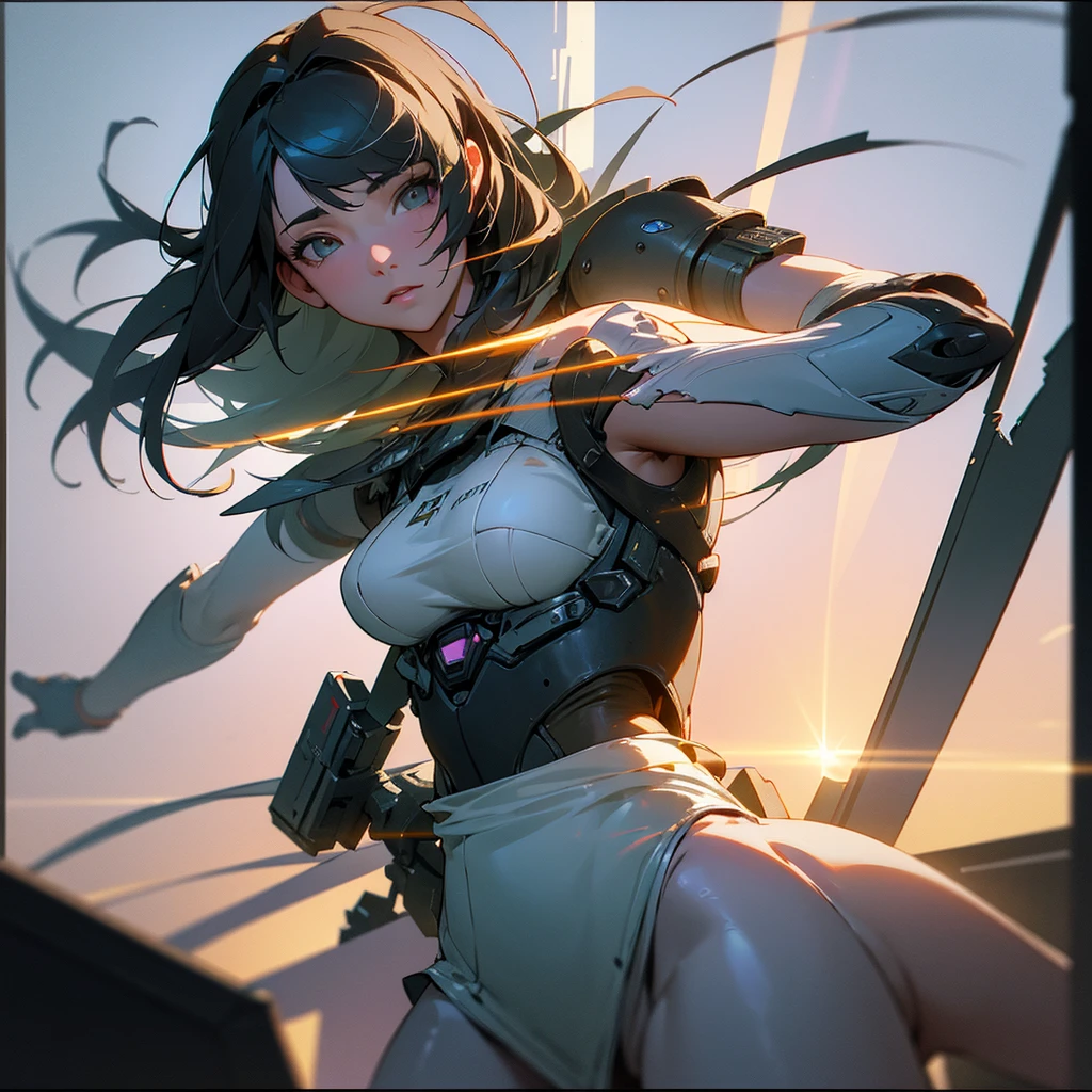 ((Best quality)), ((masterpiece)), (detailed:1.4), 3D, an image of a beautiful cyberpunk female,HDR (High Dynamic Range),Ray Tracing,NVIDIA RTX,Super-Resolution,Unreal 5,Subsurface scattering,PBR Texturing,Post-processing,Anisotropic Filtering,Depth-of-field,Maximum clarity and sharpness,Multi-layered textures,Albedo and Specular maps,Surface shading,Accurate simulation of light-material interaction,Perfect proportions,Octane Render,Two-tone lighting,Wide aperture,Low ISO,White balance,Rule of thirds,8K RAW,Torn panties, naked