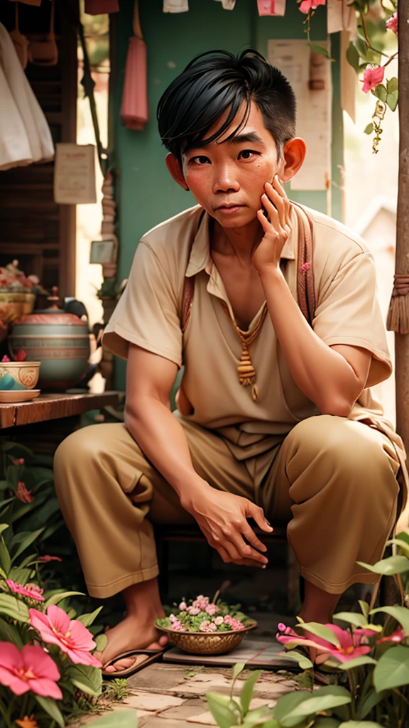 .Most foreigners who come to Thailand I like to secretly listen to Thai people speak. He said it was strange because it was good, like singing.