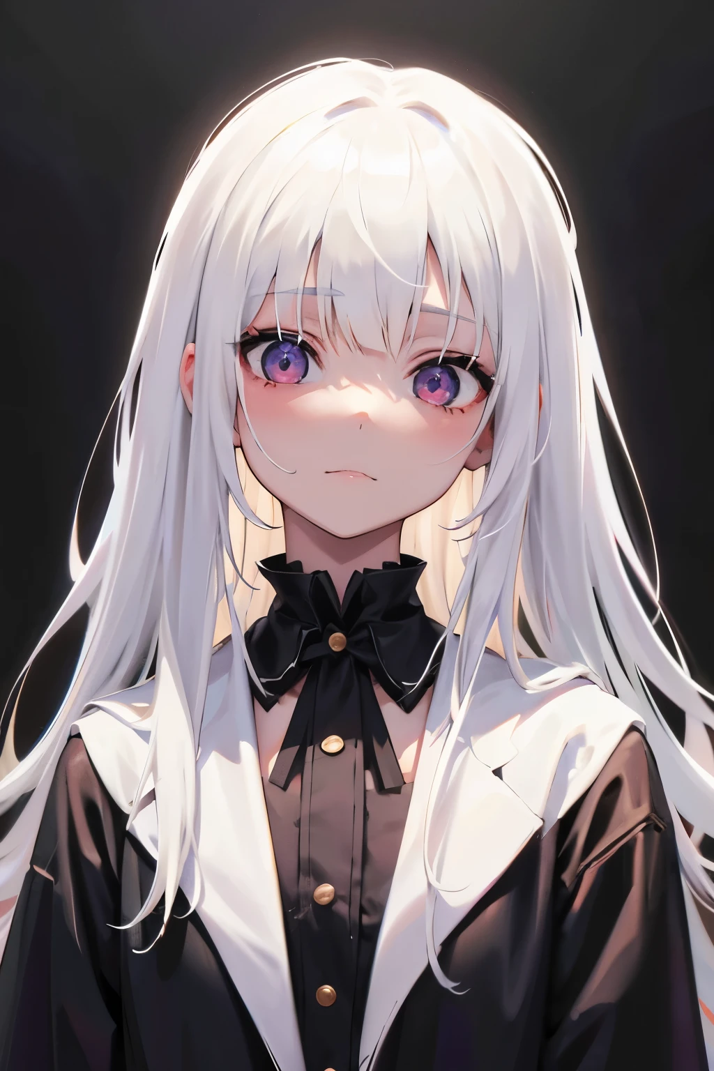 Albino girl