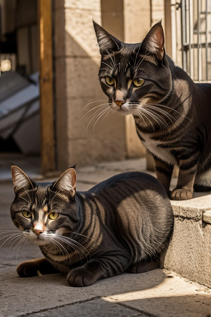 Un gato en el espasio